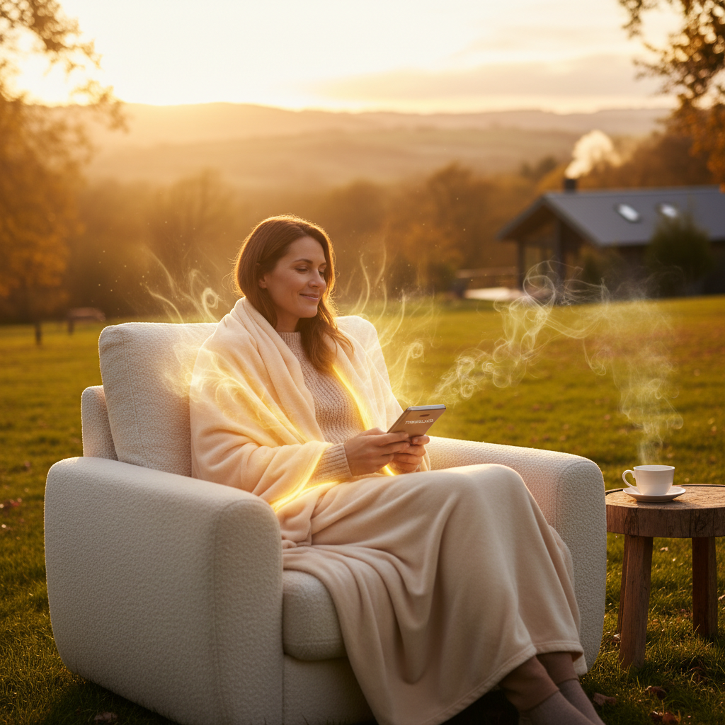 Step 3: Enjoy warmth